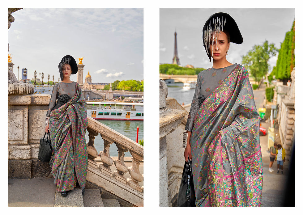 Thumbnail: Bridal Sarees, Party Wear, Bollywood, Kanjivaram Saree, Net, Lehenga, Printed, Half Sarees, Chikankari, Bandhani, Georgette,