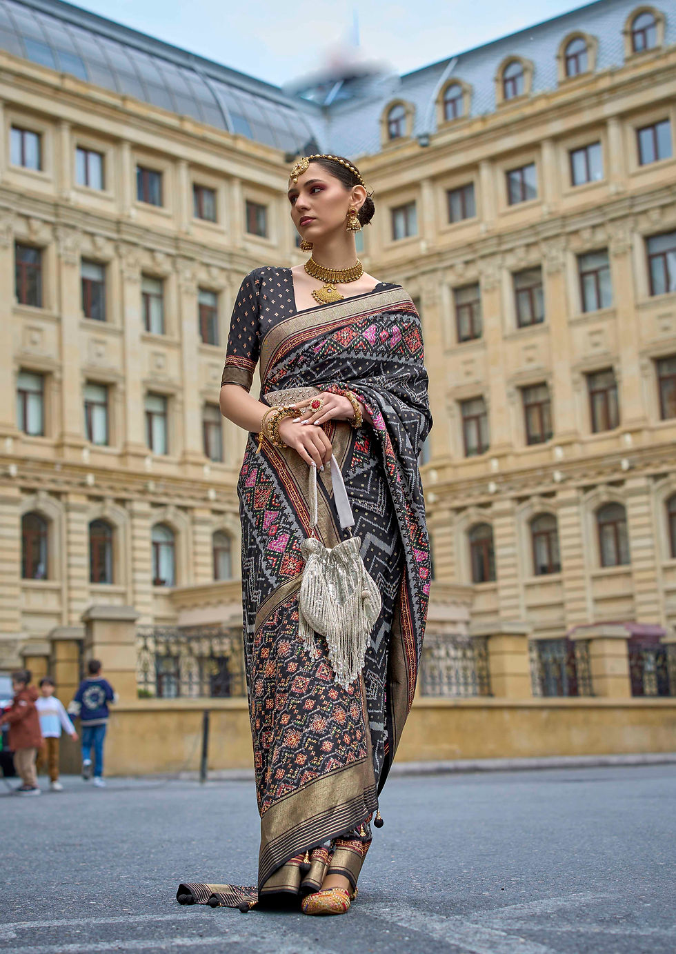 Thumbnail: Bridal Sarees, Party Wear, Bollywood, Kanjivaram Saree, Net, Lehenga, Printed, Half Sarees, Chikankari, Bandhani, Georgette,