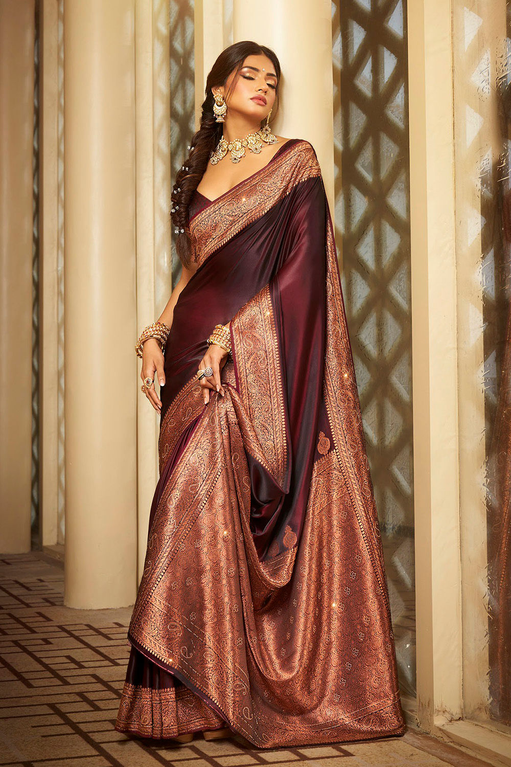 Bridal Sarees, Party Wear, Bollyood, Kanjivaram Saree, Net, Lehenga, Printed, Half Sarees, Chikankari, Bandhani, Georgette,