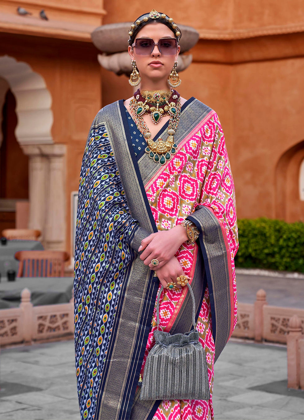 Thumbnail: Latest Designer Saree for Women, Paithani Saree, Linen Saree, Kashmiri Sarees, Saree Blouse, Sarees for Indian Weddings, Red