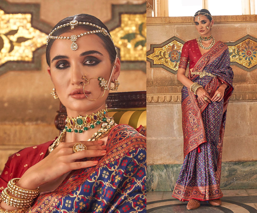 Thumbnail: Latest Designer Saree for Women, Paithani Saree, Linen Saree, Kashmiri Sarees, Saree Blouse, Sarees for Indian Weddings, Red