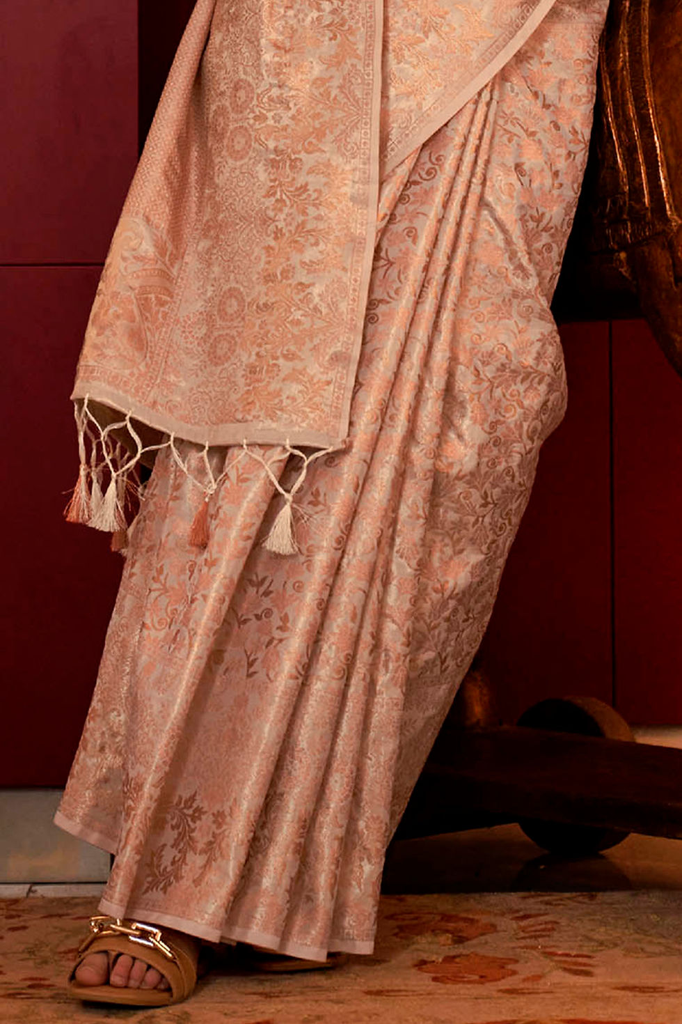 Thumbnail: Bridal Sarees, Party Wear, Bollywood, Kanjivaram Saree, Net, Lehenga, Printed, Half Sarees, Chikankari, Bandhani, Georgette,