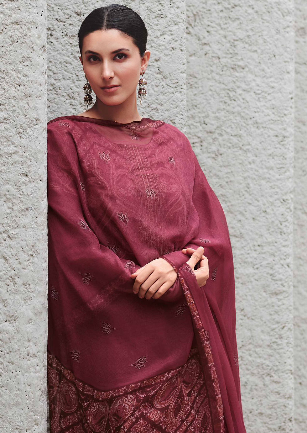 Thumbnail: Cotton Salwar Suit, Pakistani Suits, Pashmina Suits, Indian Dress, Party wear, Suits,  Sharara, Indo western, Anarkali Dress