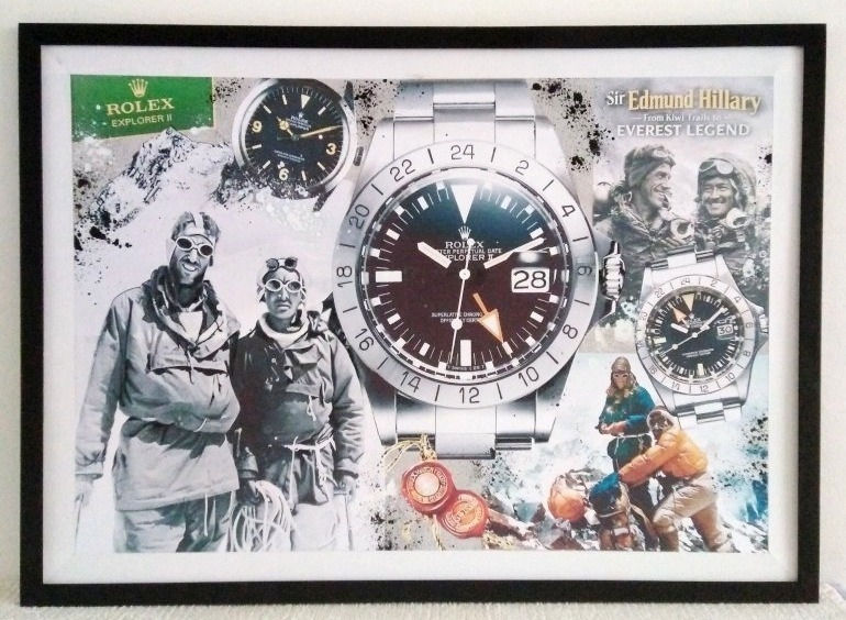 Rolex explorer 2 & Edmund Hillary