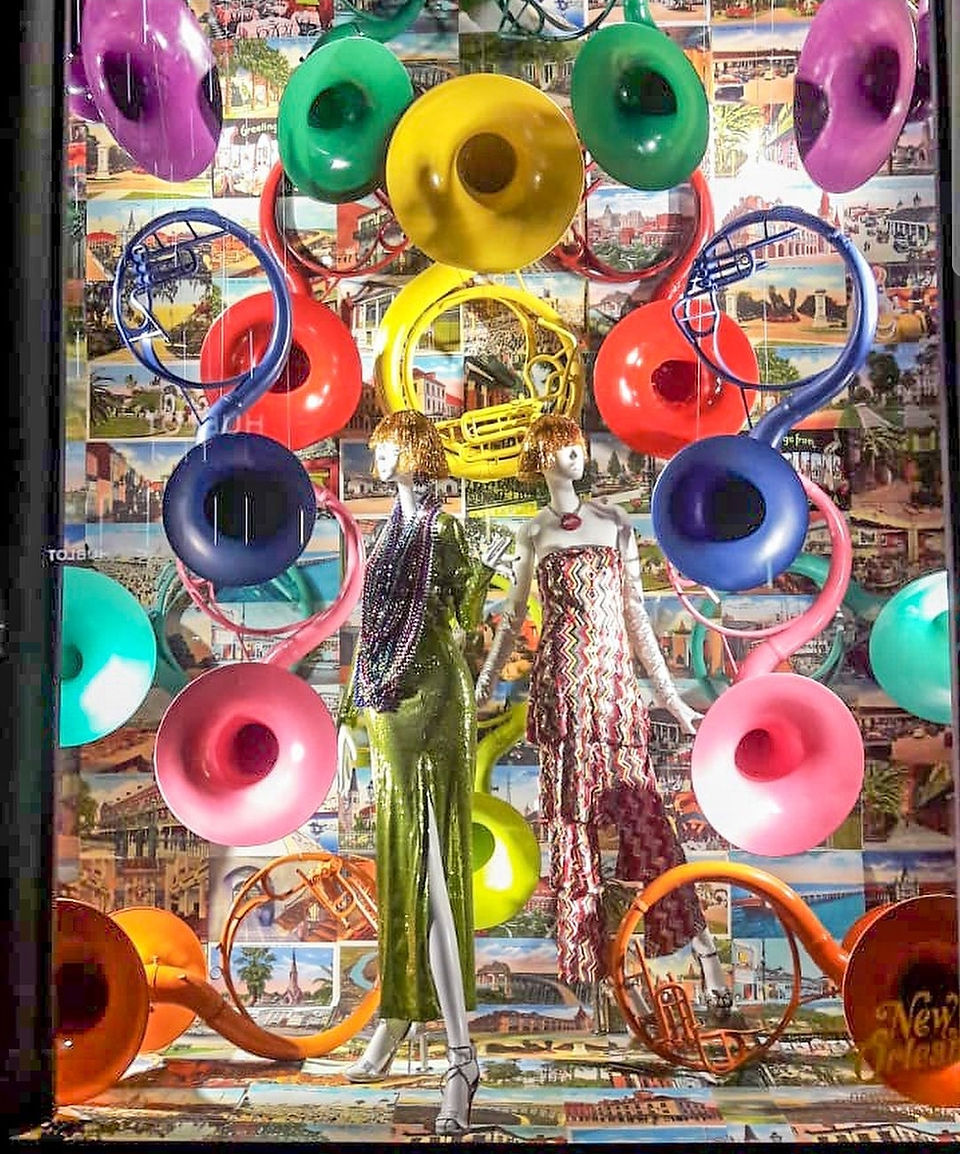 Vitrine incrível da Bergdorf Goodman