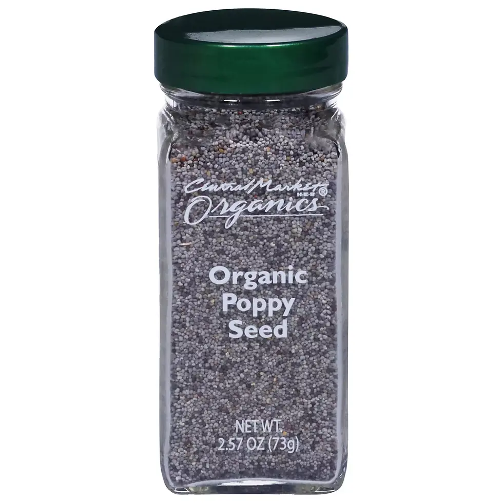 Central Market Organics Poppy Seed 2.57 oz