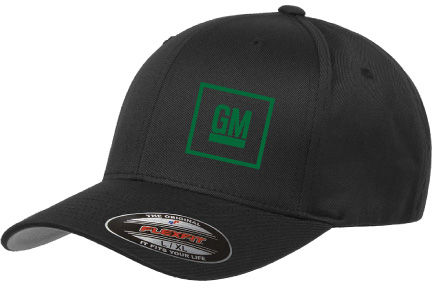 Thumbnail: GM logo Embroidered Black FlexFit Hat