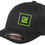 Thumbnail: GM logo Embroidered Black FlexFit Hat