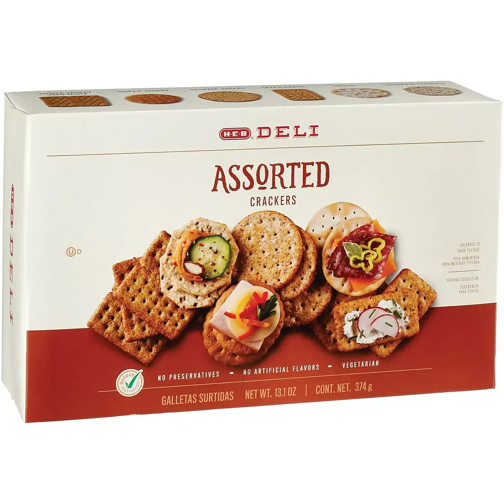 H‑E‑B Deli Assorted Crackers 13.1 oz