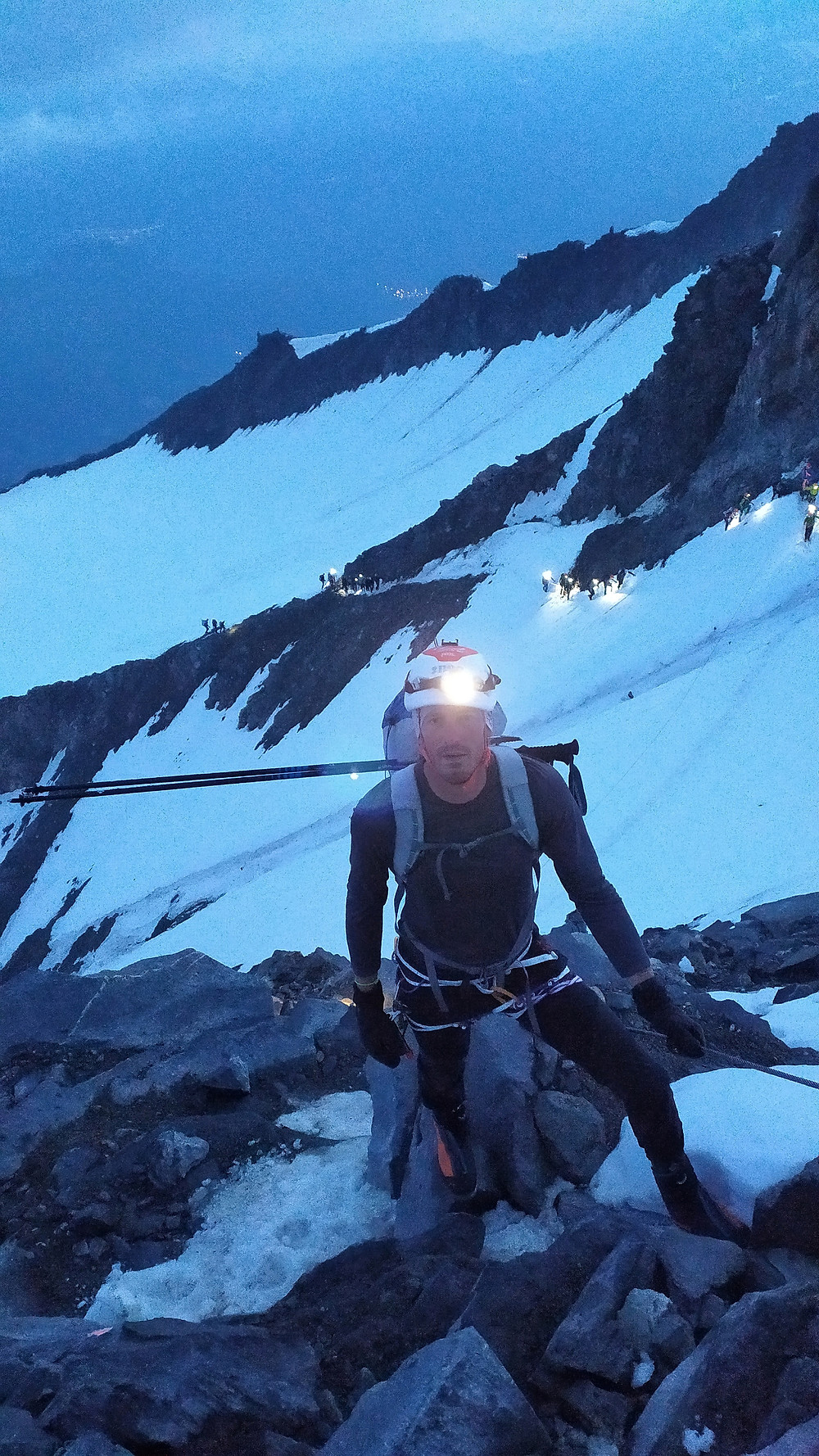 Voie normale du Mont Blanc