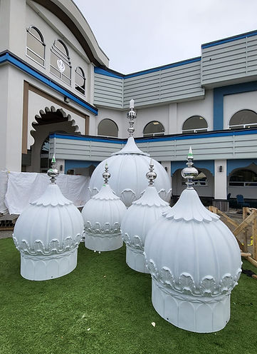 “Fiberglass and stainless steel domes for Sikh temples – Interfeb Domes Canada”