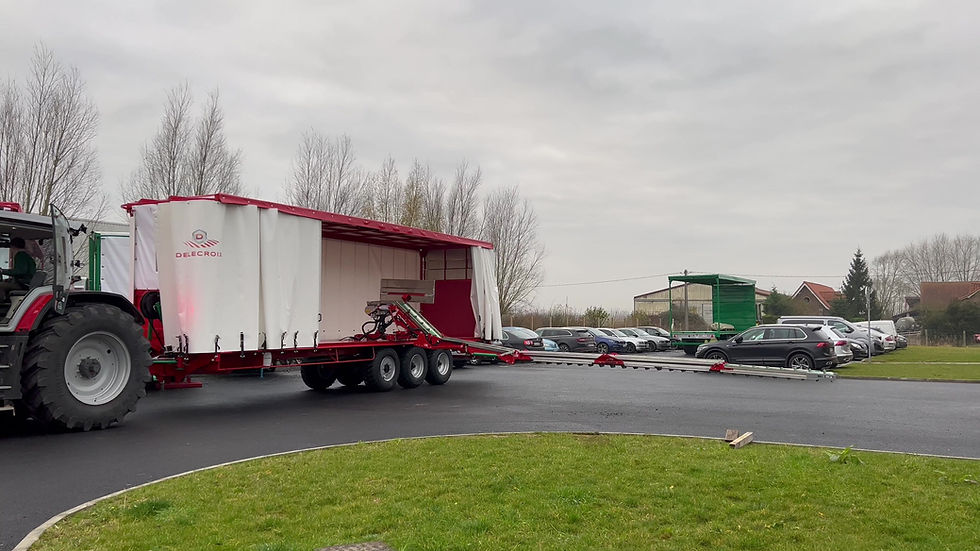Miniature : Remorque Enjambeuse avec Pont Moteur