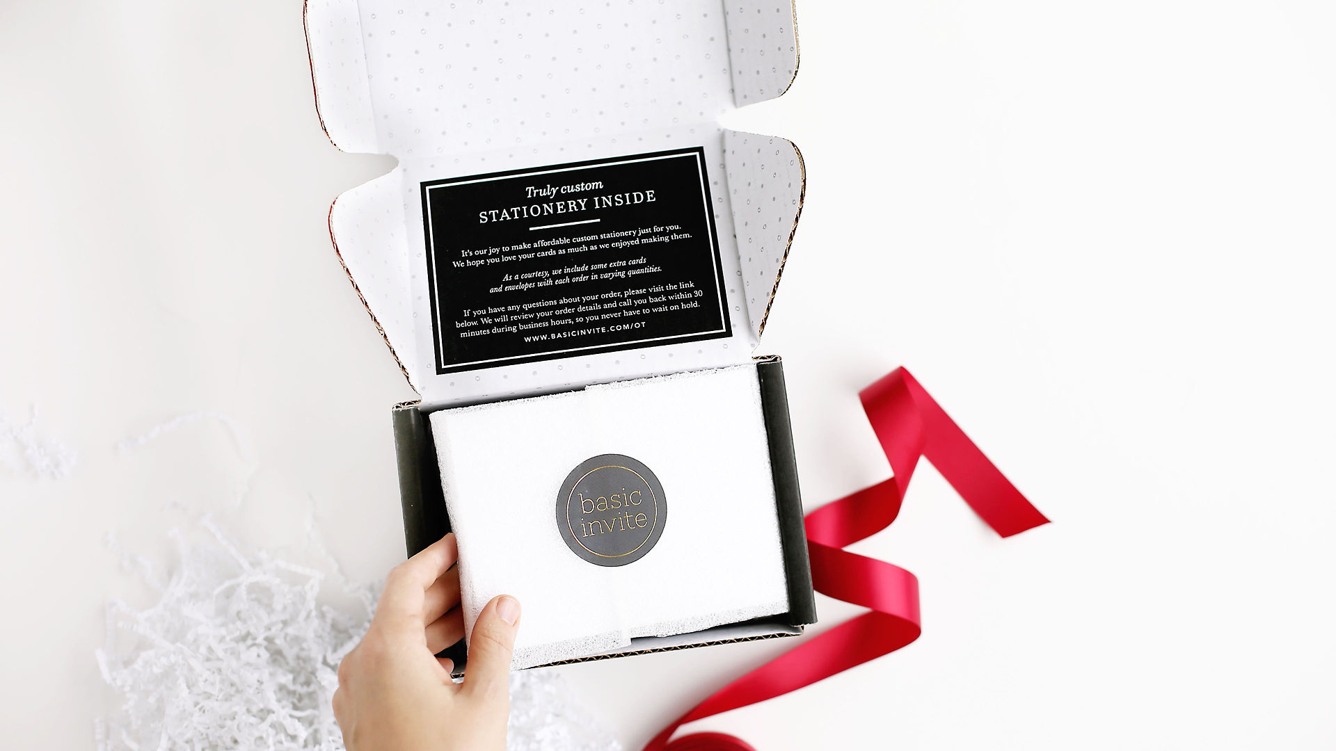 Christmas card package