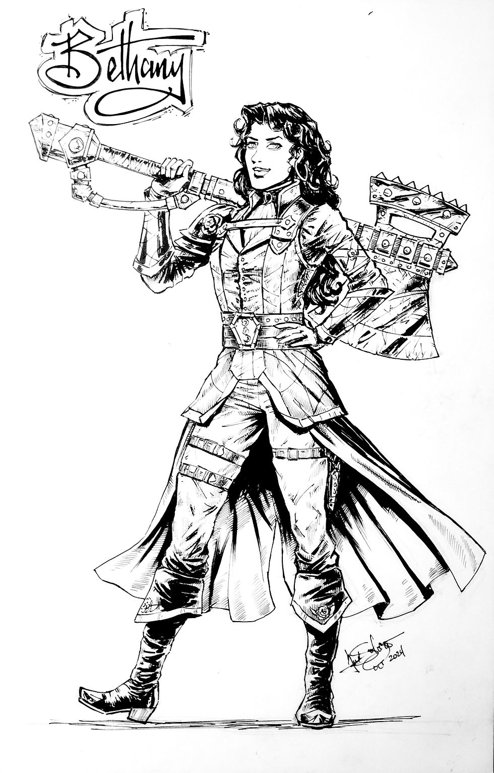 Thumbnail: 6.75x10.5" Custom Hand-Drawn Art Commissions