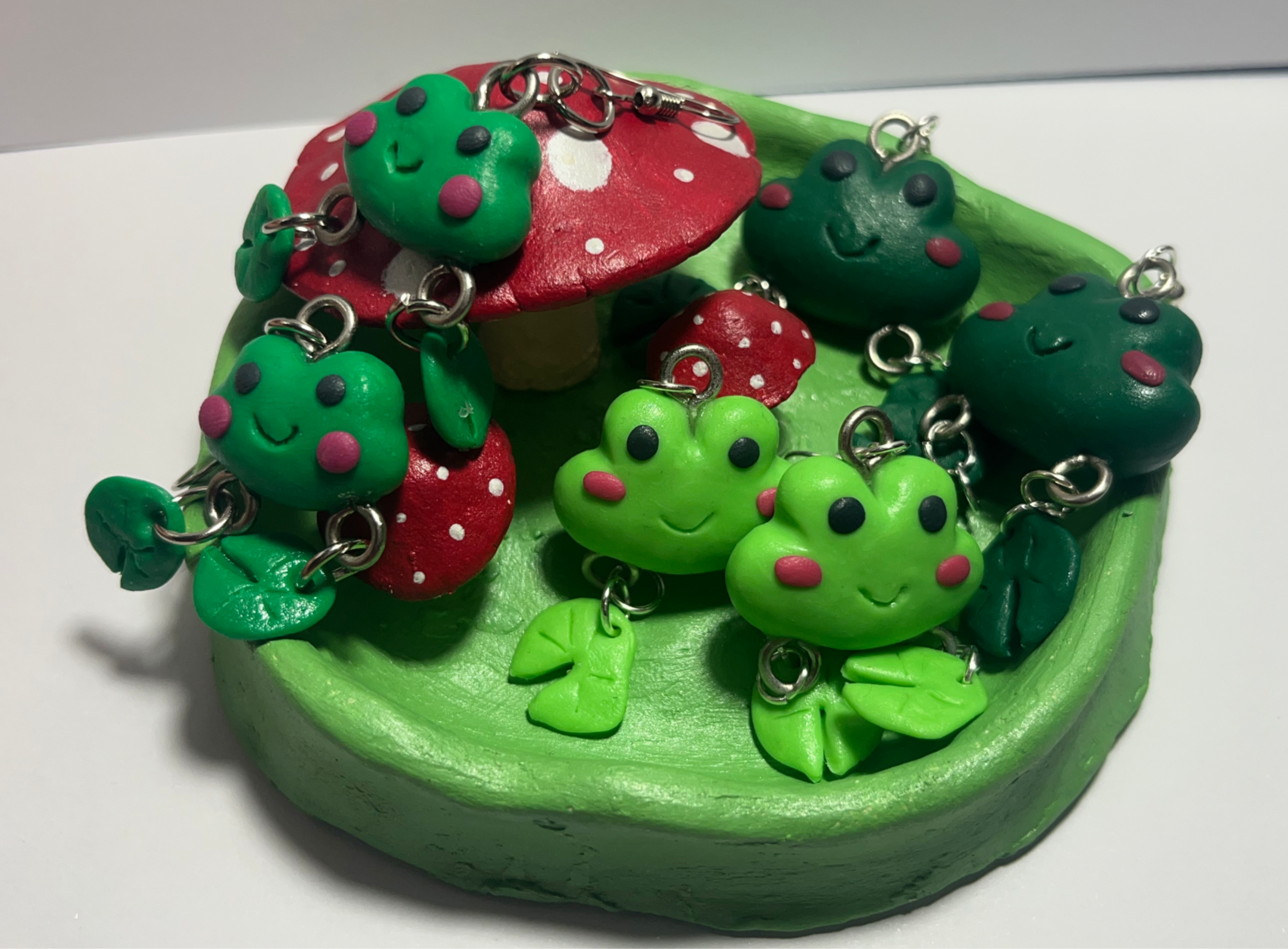 Cute Frog Earrings