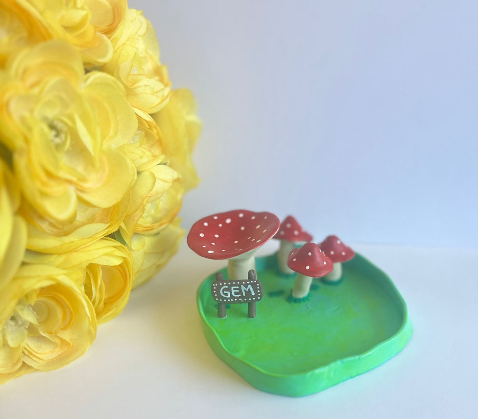 Thumbnail: Mushroom Jewelry Plate