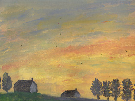 La page de Babeth Louisa - Coucher de soleil sur l'Aubrac