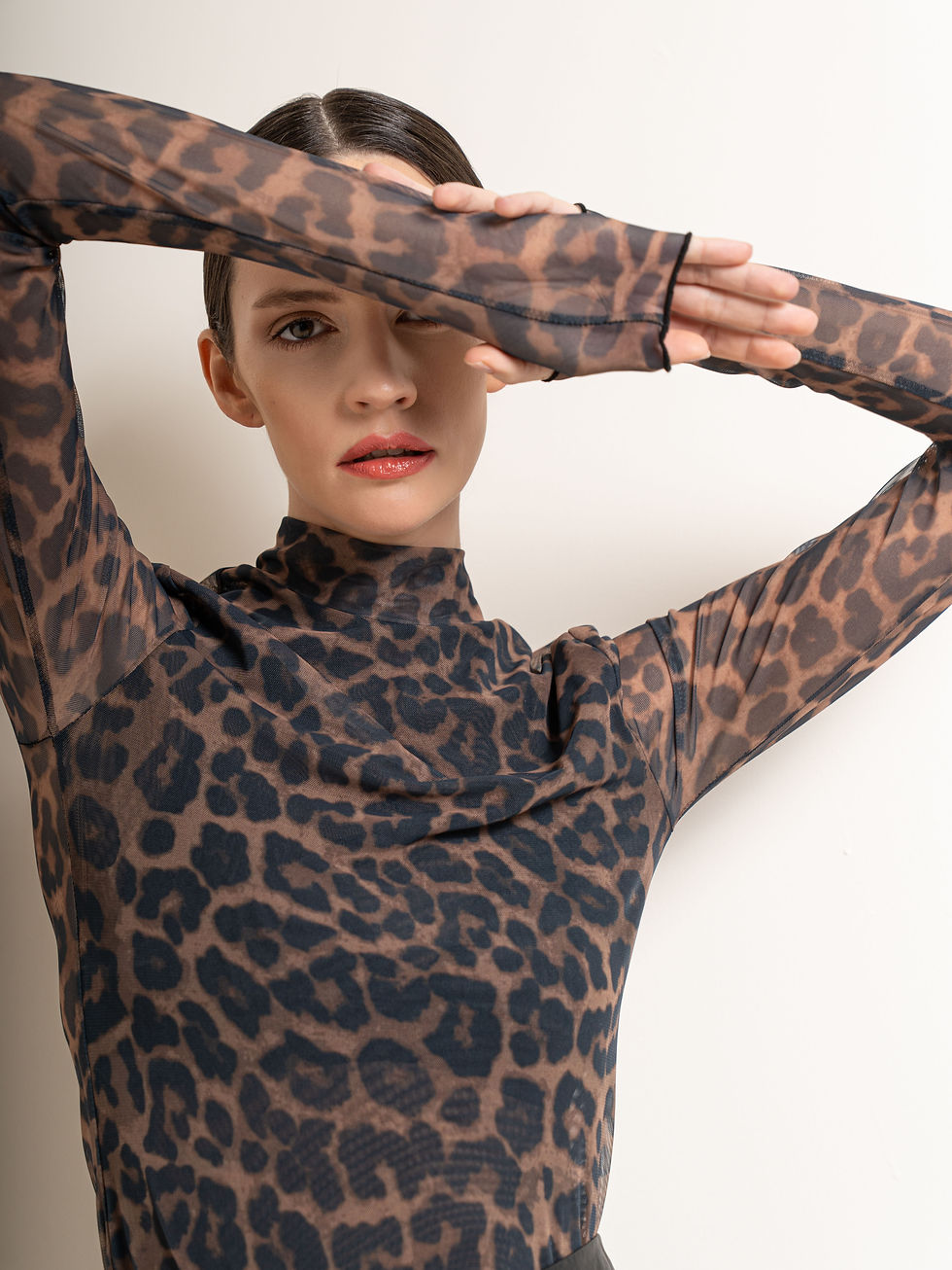 Fashion editorial photography Barcelona AOP print lookbook