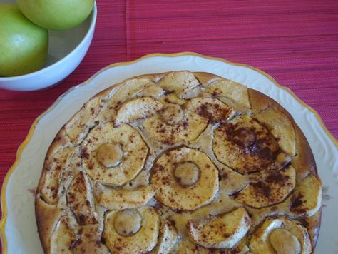 Tarte de Maçã com Natas