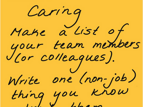 February 5, 2023 (Leader Habit: Caring)