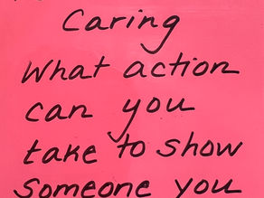 February 6, 2023 (Caring: Action)