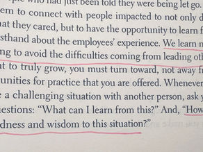Noticing, Showing Up & Caring Enough to be Curious 