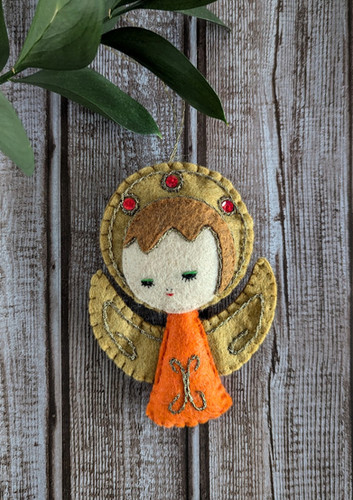 Vintage Angel Pattern | Olive This Felt