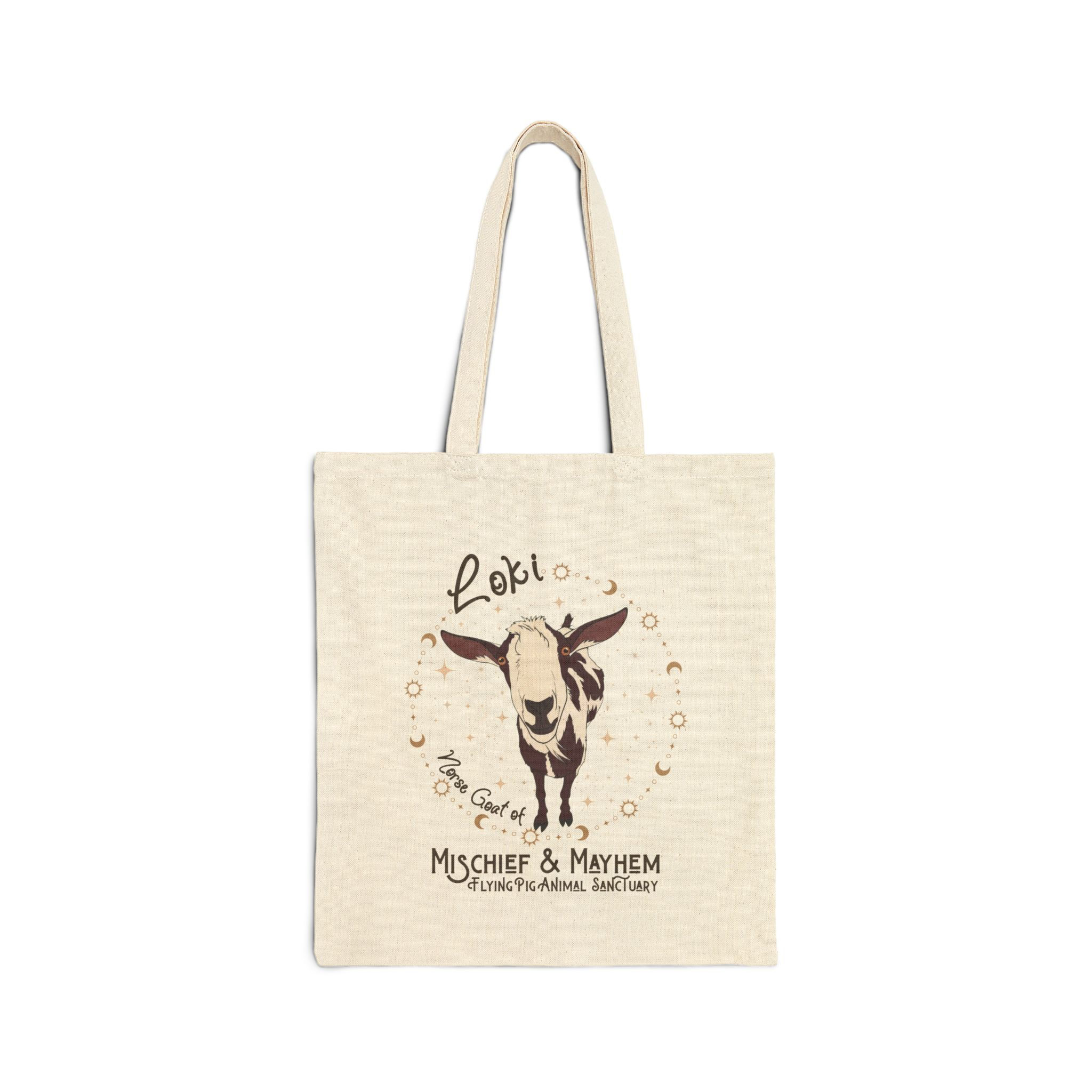 Loki Mischief & Mayhem | Canvas Goat Tote