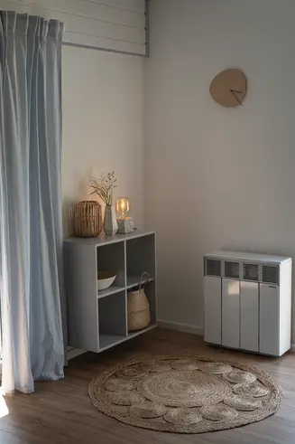 DETAILFOTO WOHNRAUM IM FERIENHAUS WEISSDORN IN WINDECK SIEGTAL NRW
