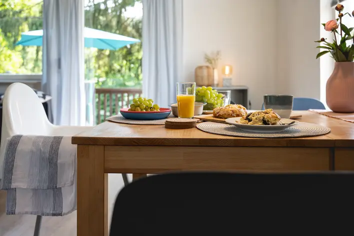 DETAILFOTO FOOD IM FERIENHAUS WEISSDORN IN WINDECK SIEGTAL NRW