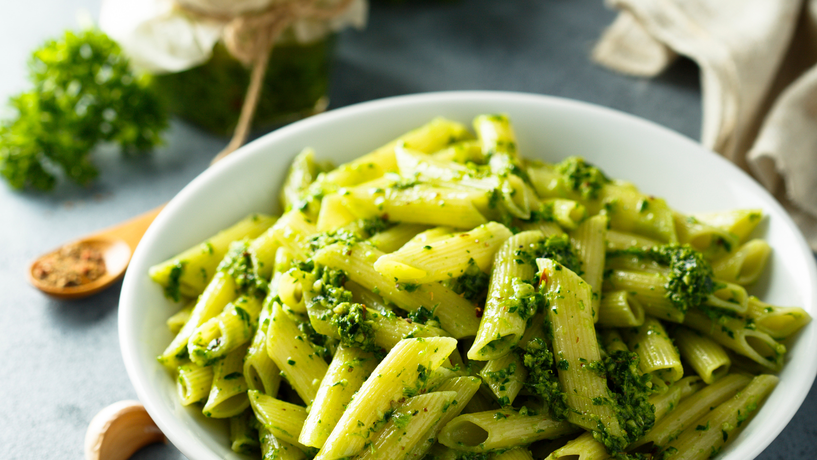 Mini salada de penne