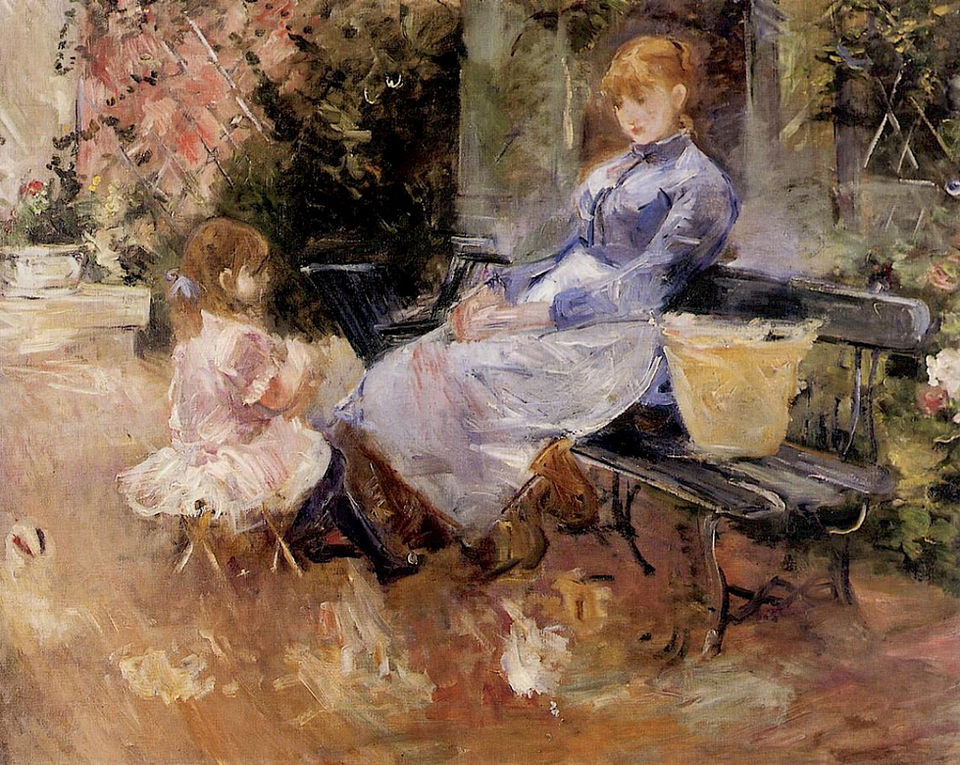 Berthe Morisot poem poetry fable painting women painters found poem artists titles 