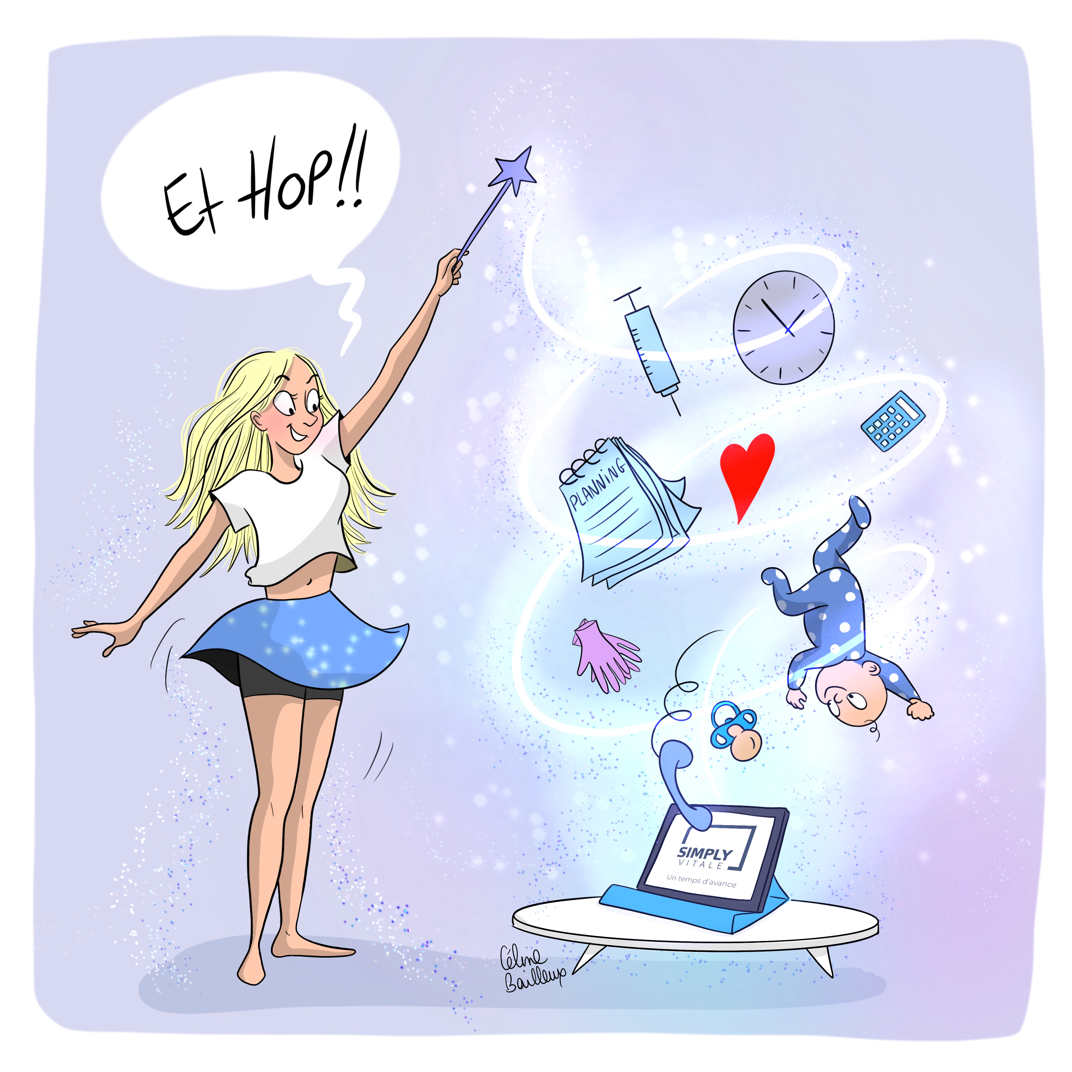 Illustratrice parisienne