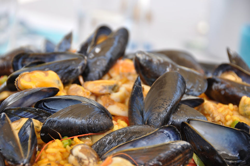 Paella di pesce