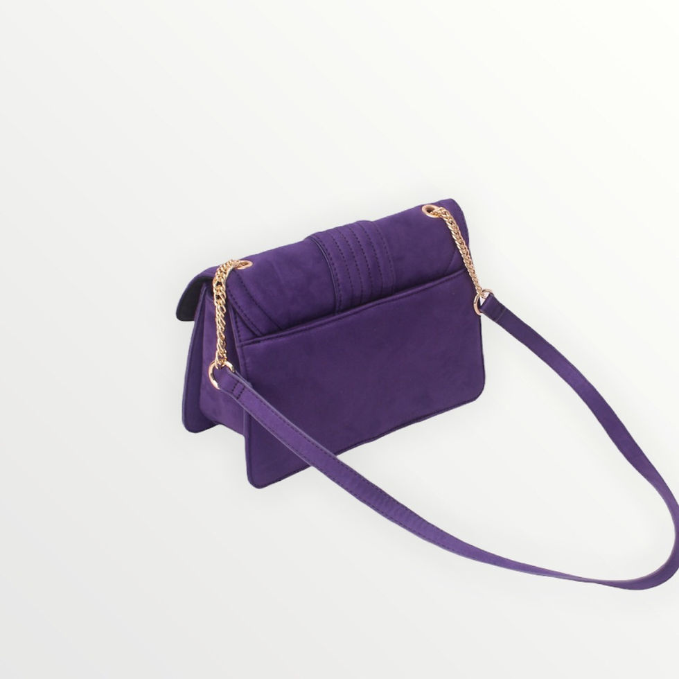 Miniature : Sac bandoulière suèdine Sana