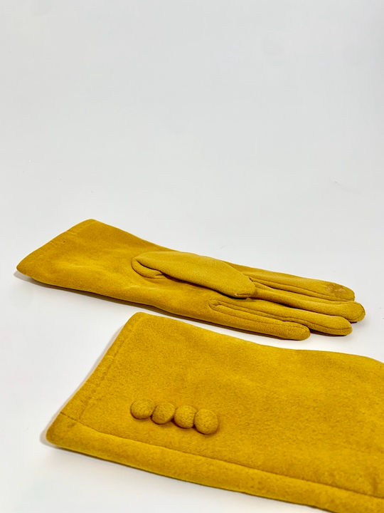 Miniature : gants moutarde jaune femme blois
