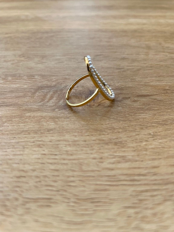 Miniature : Bague acier inoxydable Ina