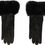Miniature : gants fin avec fourrure poignet femme hiver doigt tactile