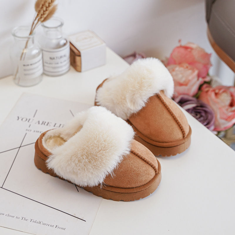 Miniature : chaussons fourres enfant pas cher