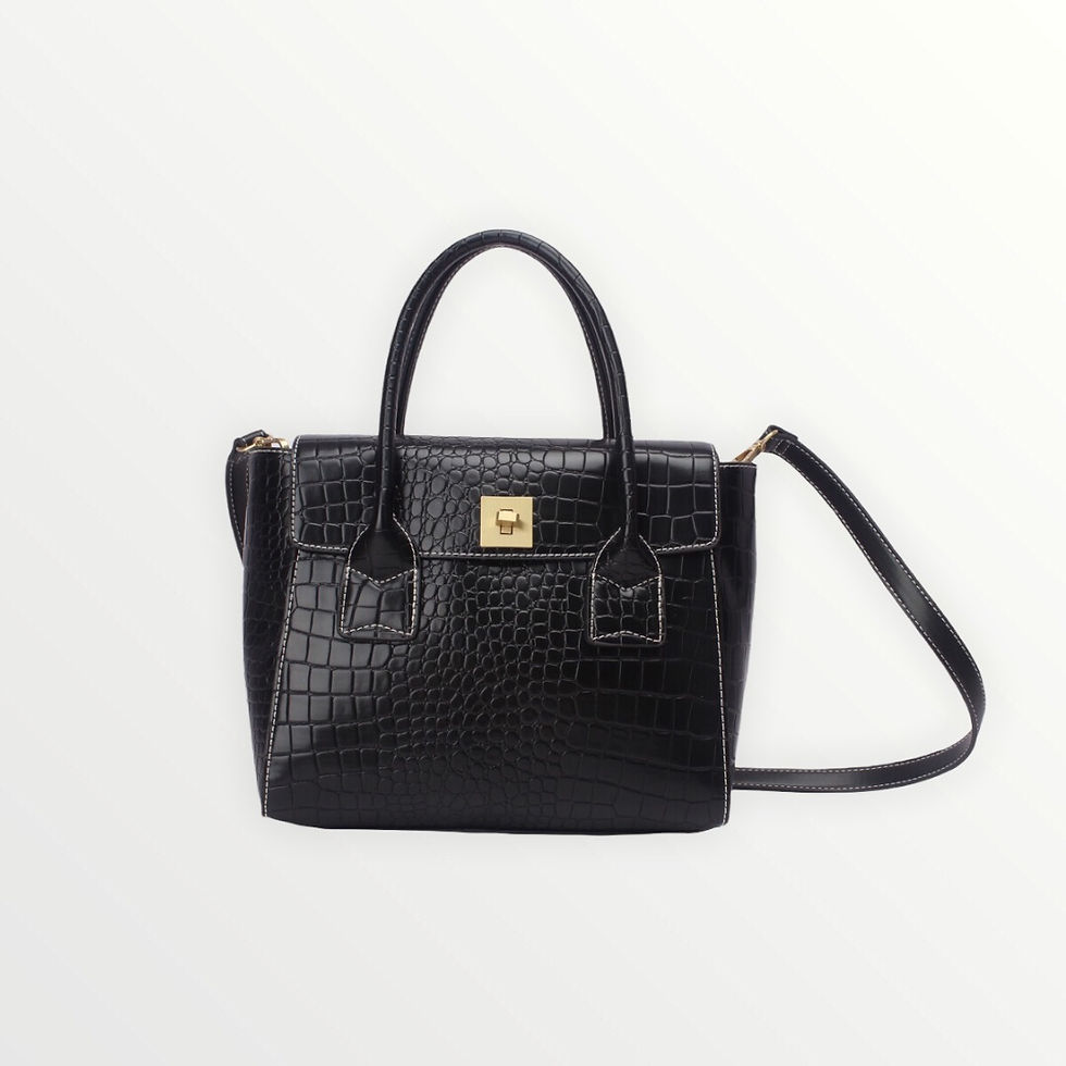 Miniature : Sac à main croco  