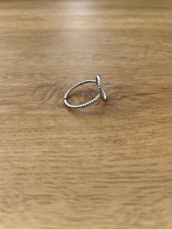 Miniature : bague acier inoxydable blois