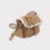Miniature : Sac bandoulière bi-matière imitation peau et moumoute femme beige