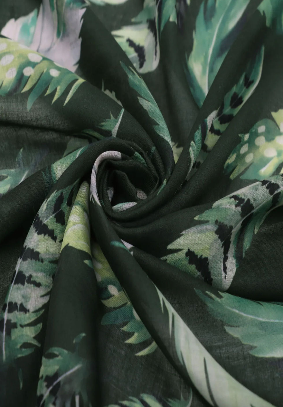 Miniature : Foulard motif plumes 