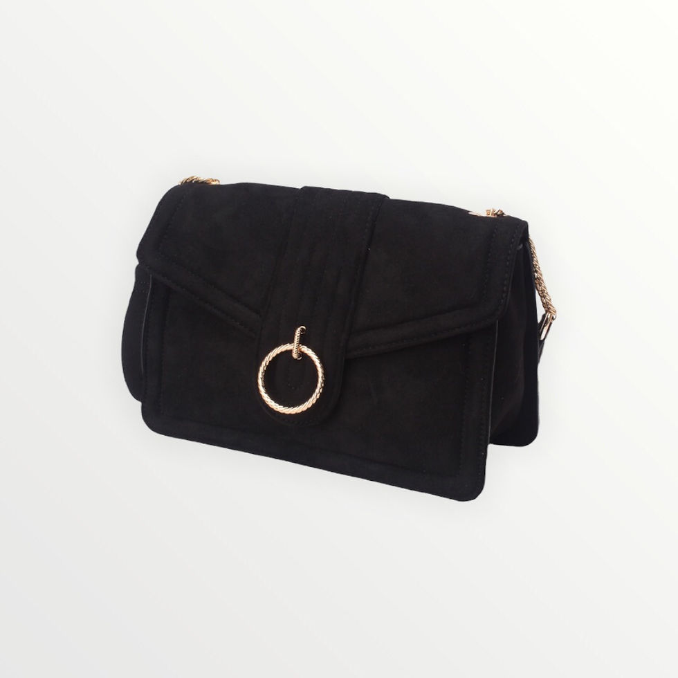 Miniature : Sac bandoulière suèdine Sana