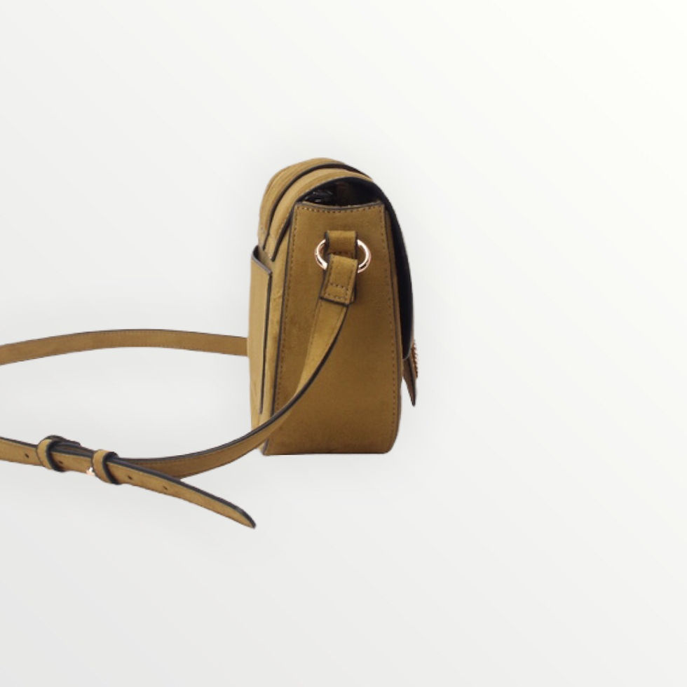 Miniature : Sac bandoulière suédine effect Sana II