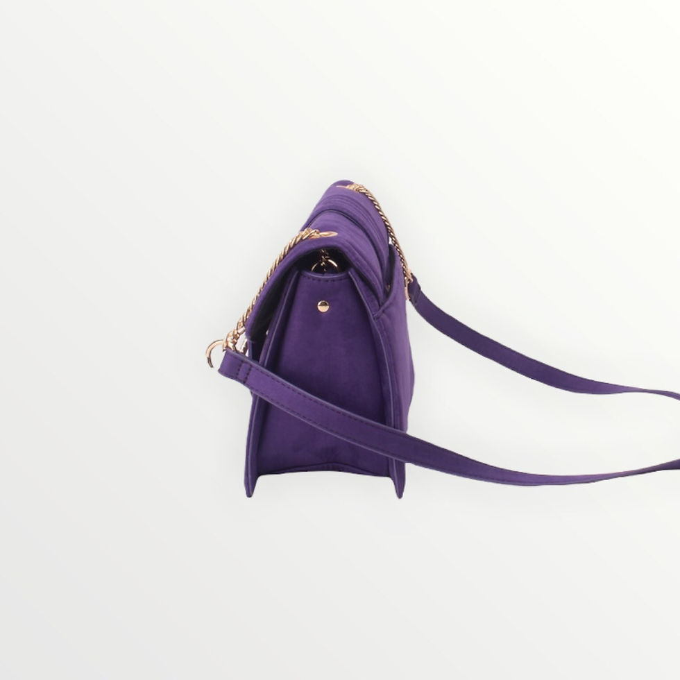 Miniature : Sac bandoulière suèdine Sana