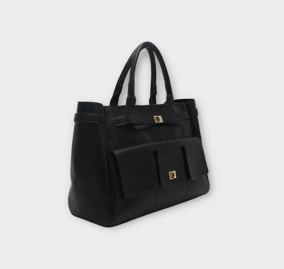 Miniature : Sac à main grand format beige 