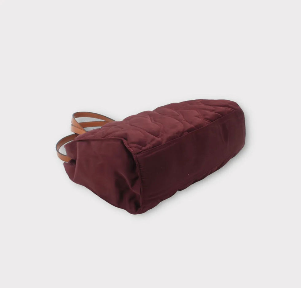 Miniature : sac cabas matelassé noir femme