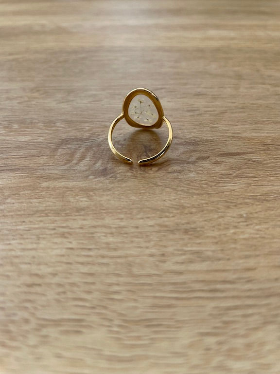 Miniature : bague inoxydable dorée femme blois