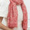 Miniature : Foulard imprimé feuille avec dorure